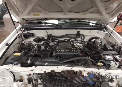 2003 Toyota Sequoia Limited V8 из США, поврежденный, VIN 5TDBT48A73S188568